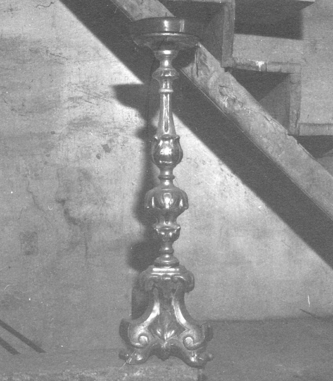 candeliere, serie - bottega emiliana (sec. XIX)