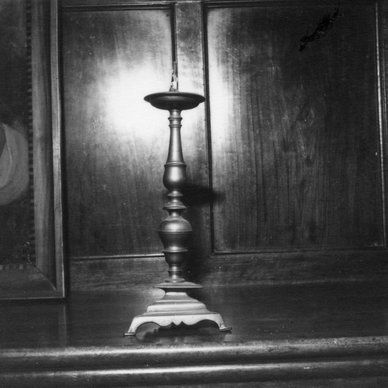 candeliere, serie - bottega reggiana (sec. XVIII)