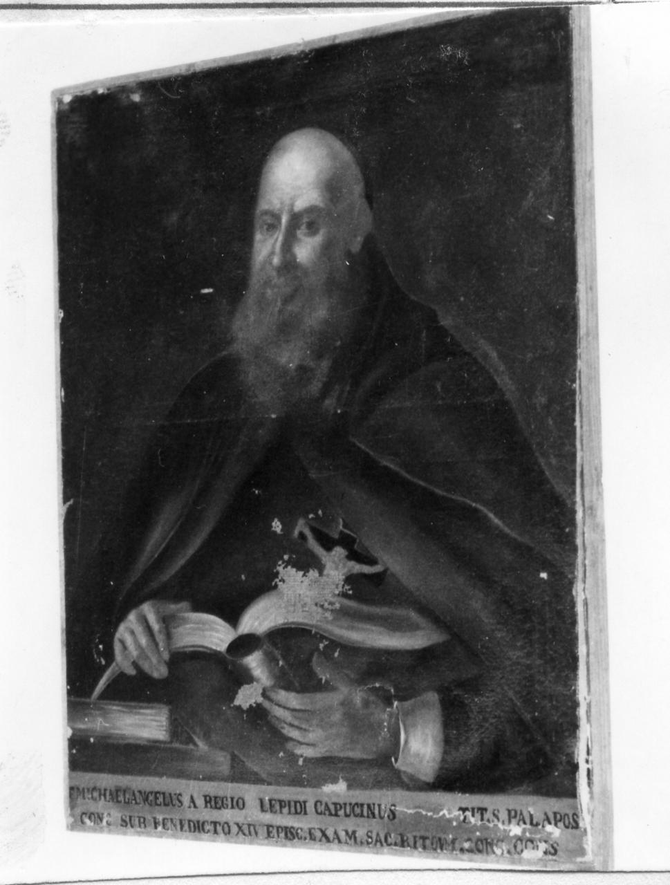 ritratto di Frà Michelangelo da Reggio (dipinto) - ambito reggiano (metà sec. XVIII)