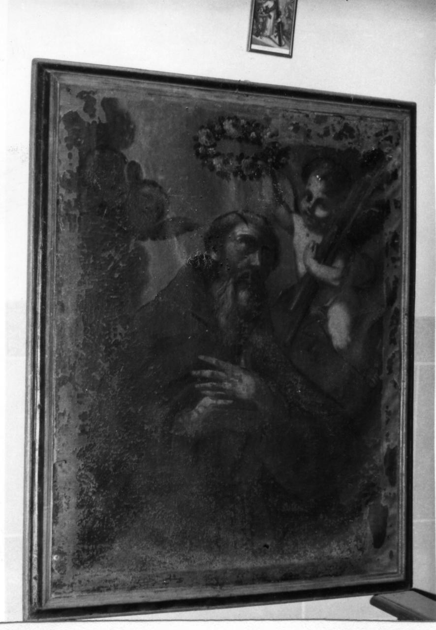 Santo cappuccino (dipinto) - ambito emiliano (inizio sec. XVIII)