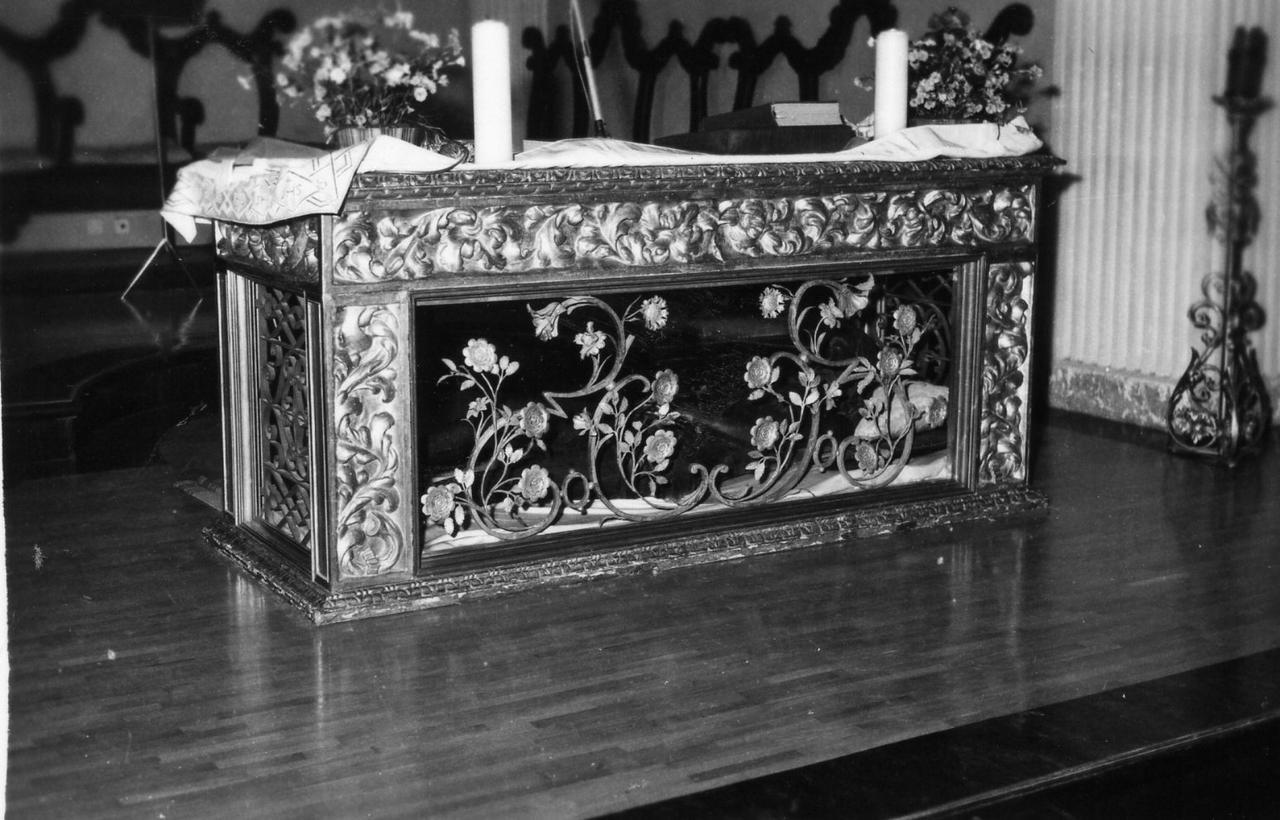 altare maggiore - bottega reggiana (sec. XVIII, sec. XIX)