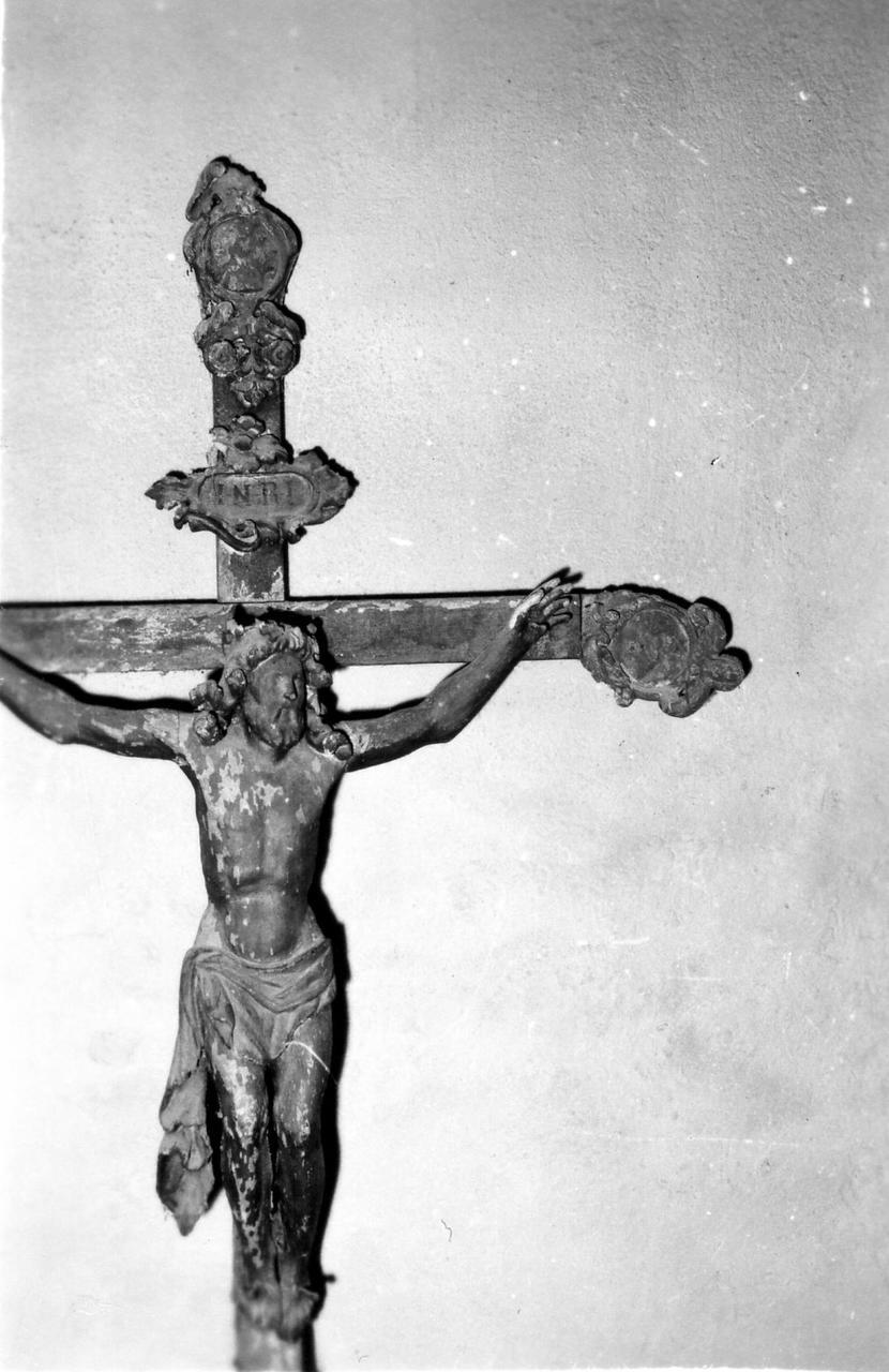 crocifisso di Ceccati Domenico Francesco (fine/inizio secc. XVII/ XVIII)