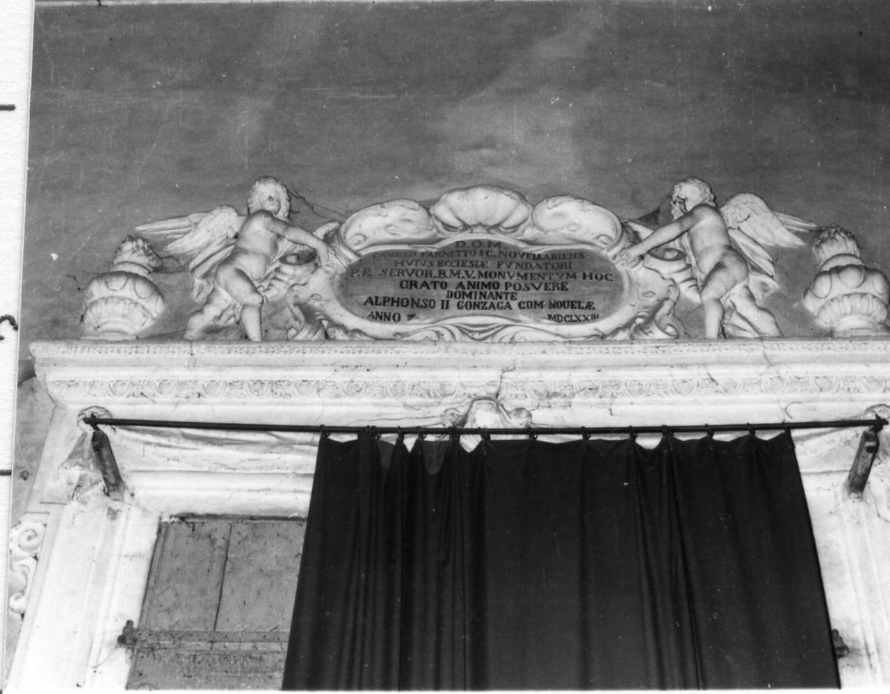 motivi decorativi (decorazione plastico-architettonica) - bottega emiliana (sec. XVII)