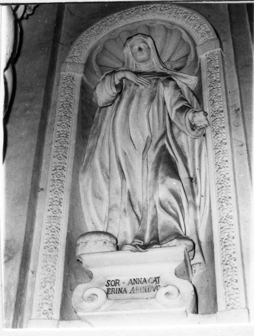 Beata Anna Caterina (statua) - bottega emiliano-lombarda (seconda metà sec. XVII)