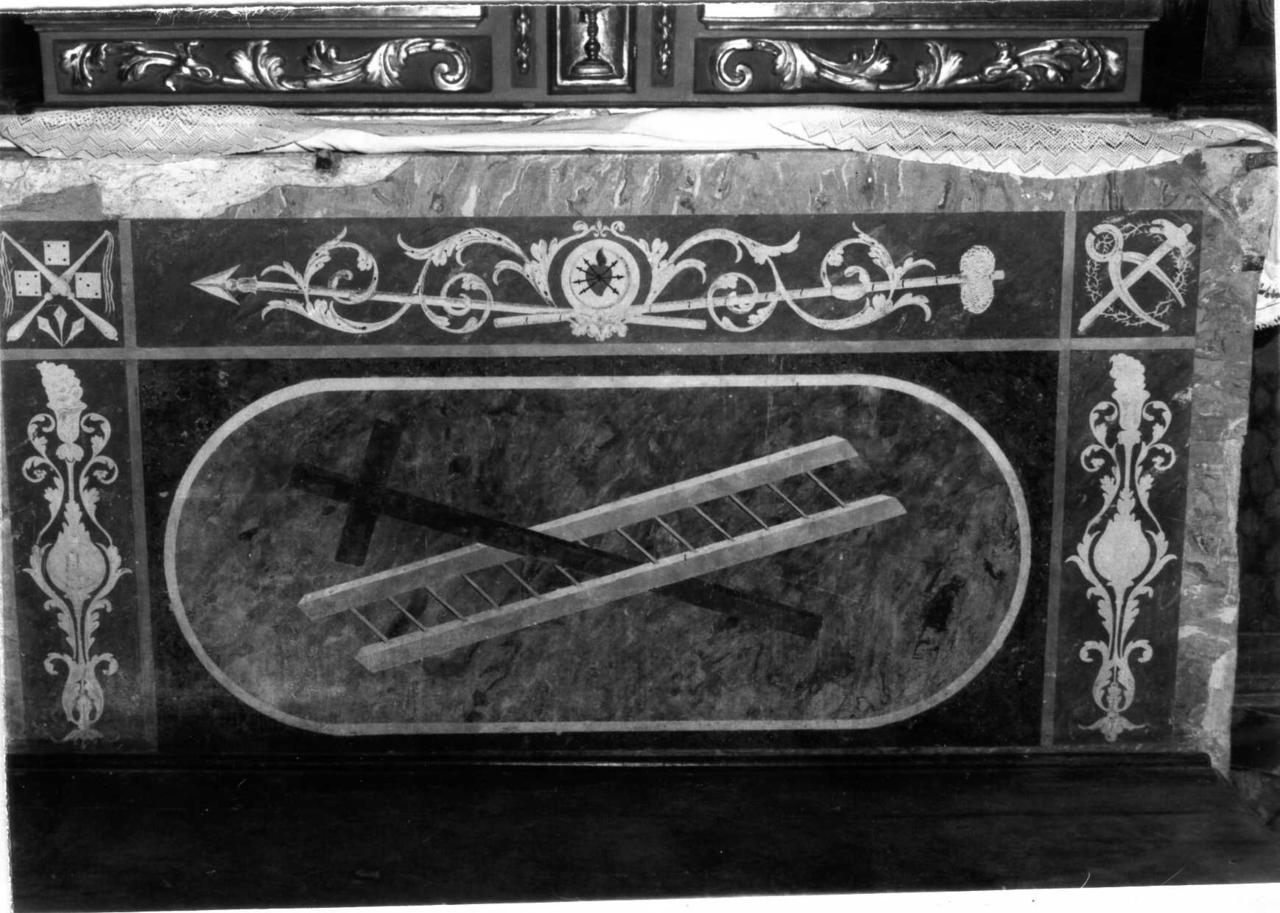 paliotto - bottega emiliana (inizio sec. XIX)