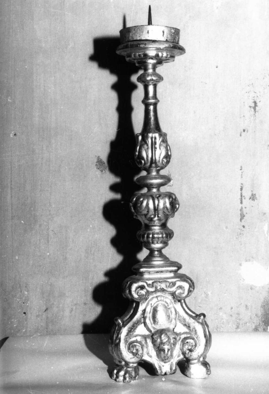 candeliere, serie - bottega emiliana (sec. XIX)