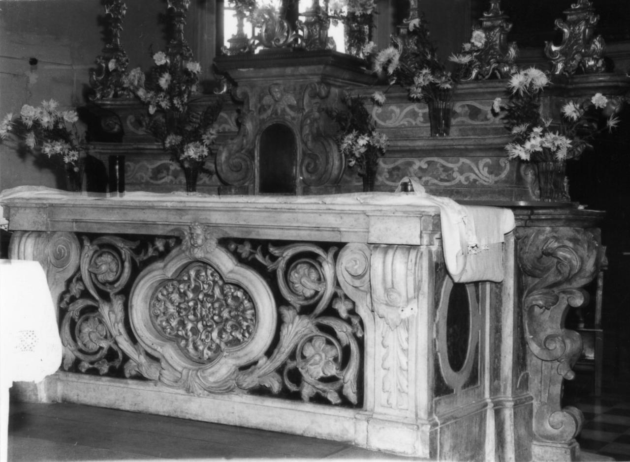 altare maggiore - bottega emiliana (sec. XVIII)