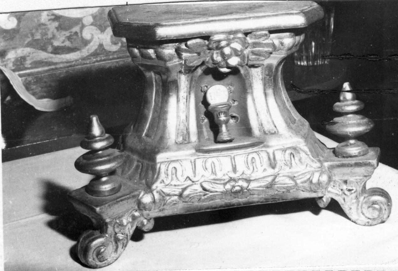 mensola - bottega emiliana (sec. XIX)