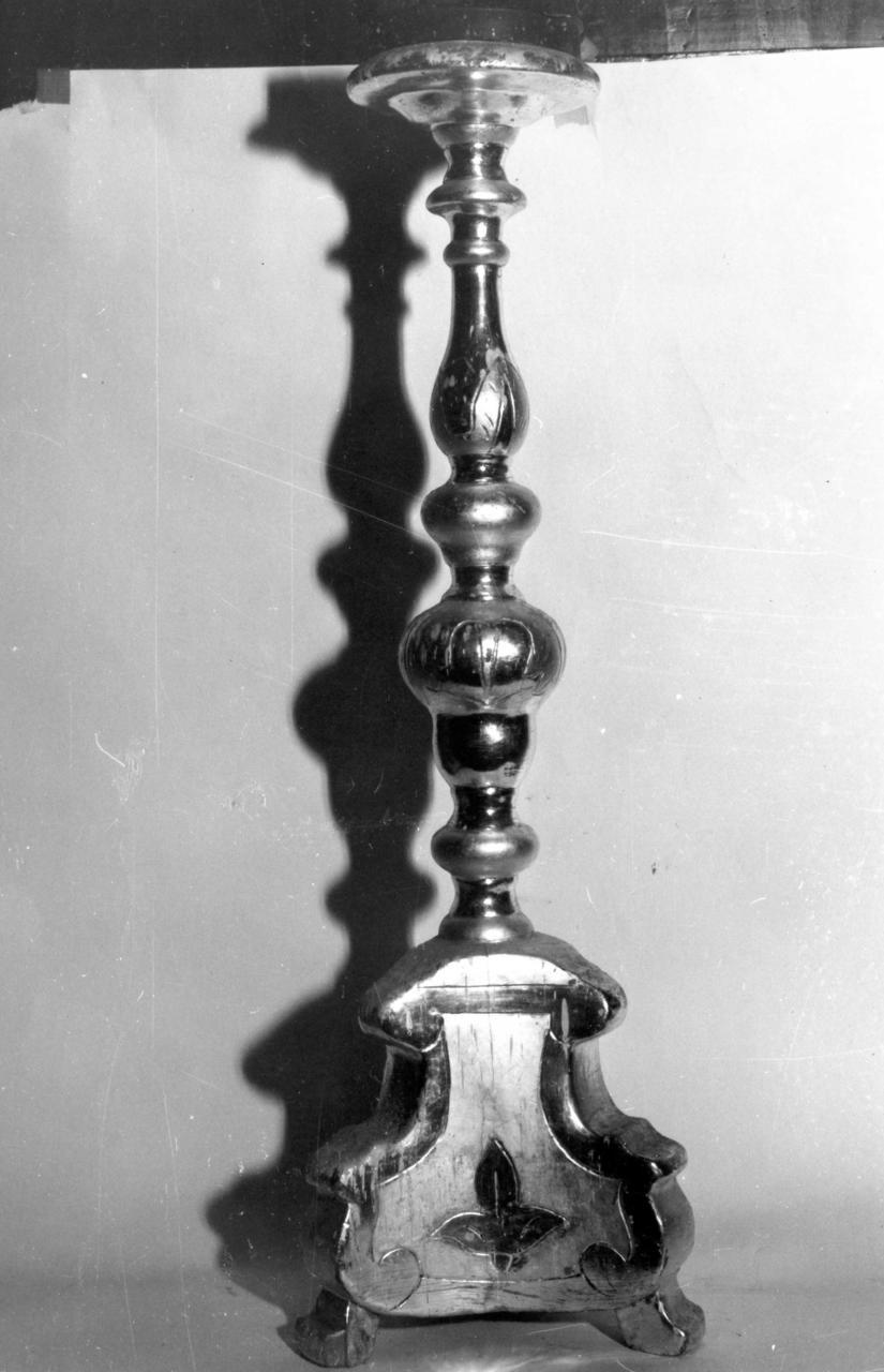 candeliere, serie - bottega emiliana (sec. XIX)