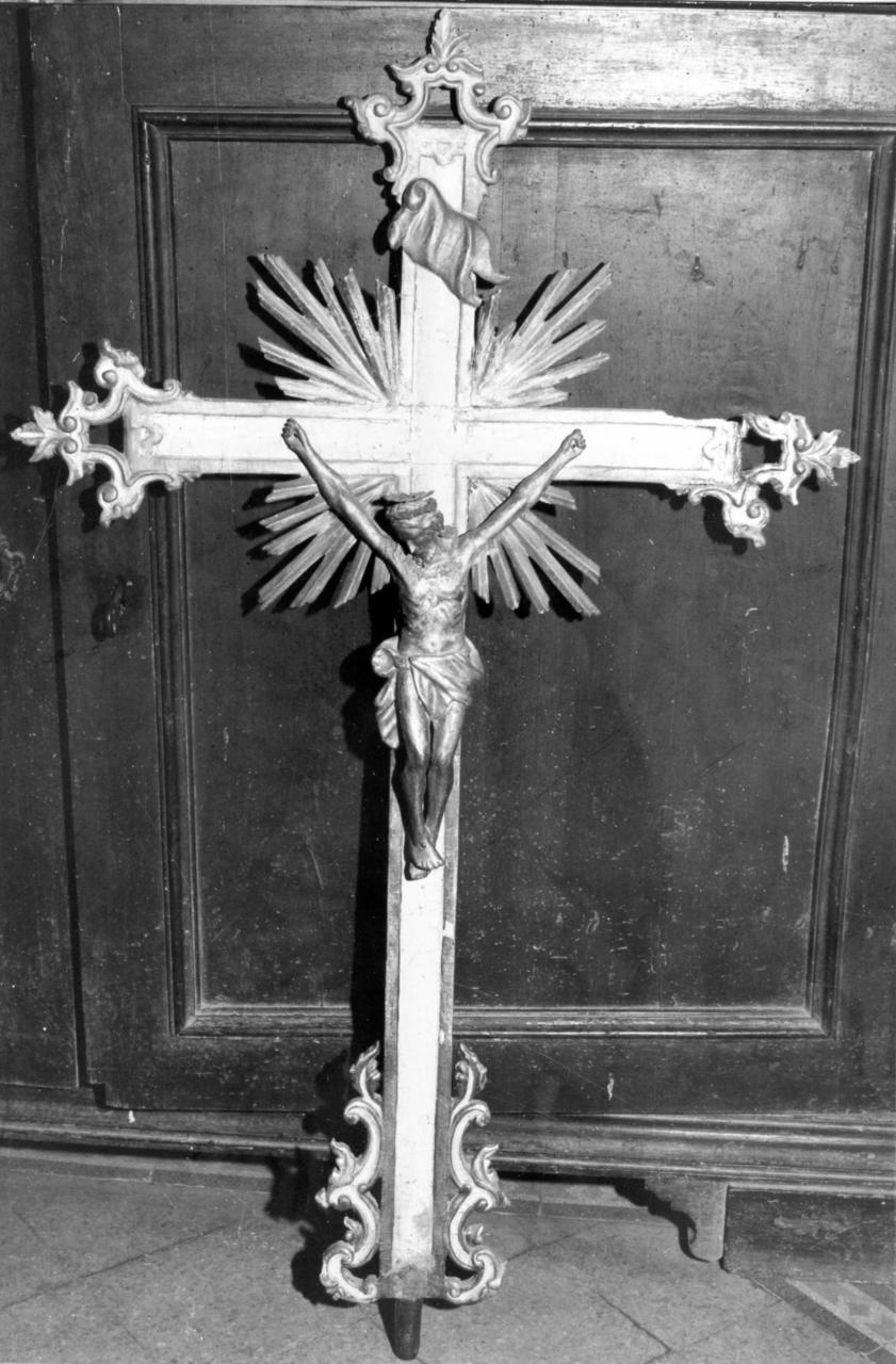 croce - bottega emiliana (sec. XVIII)