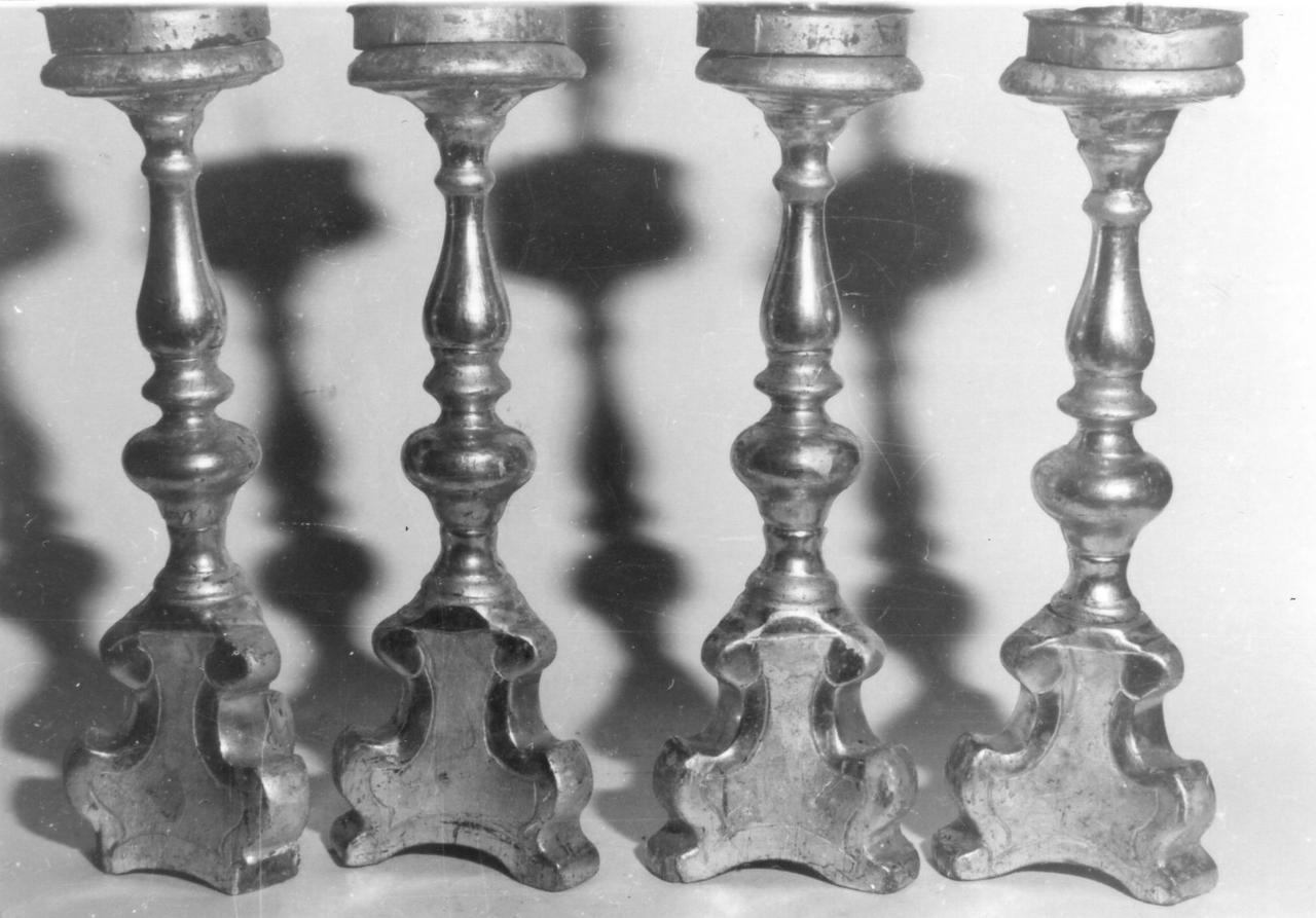 candeliere, serie - bottega emiliana (sec. XIX)