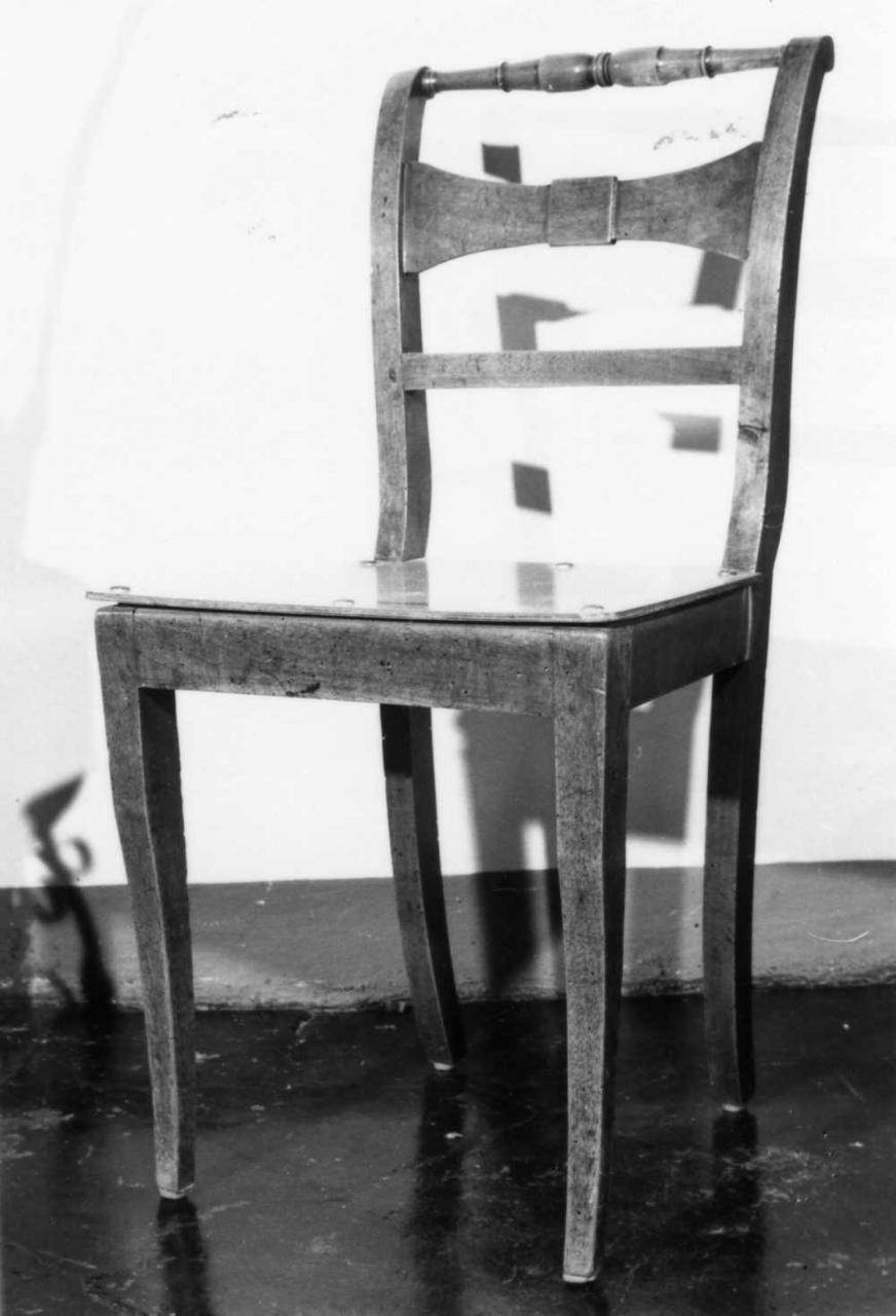 sedia, serie - bottega modenese (metà sec. XIX)