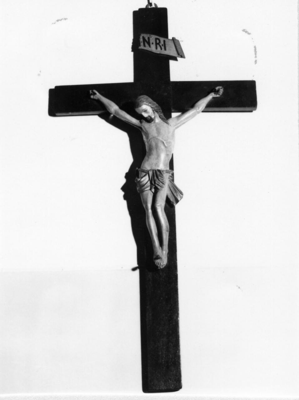 crocifisso - bottega carpigiana (seconda metà sec. XIX)