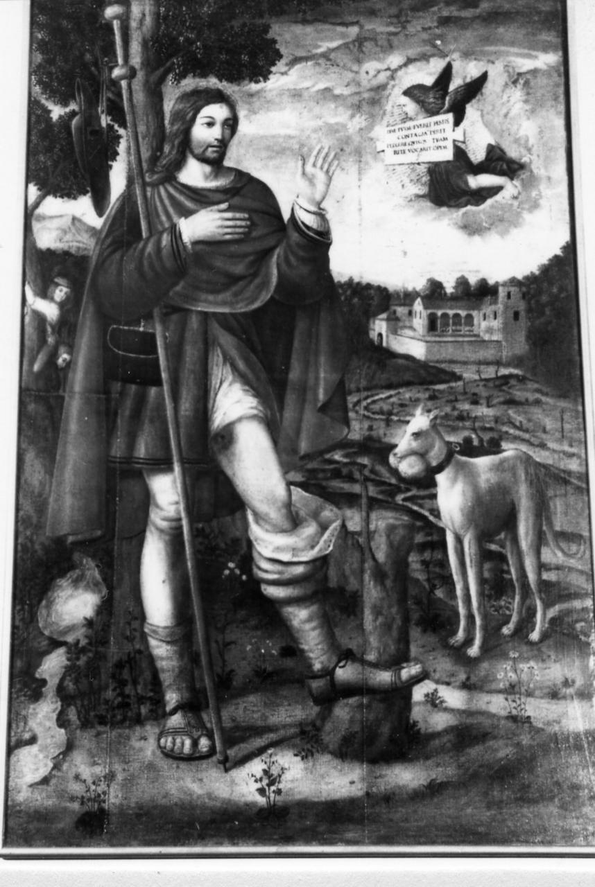 San Rocco (dipinto) - ambito carpigiano (metà sec. XVI)