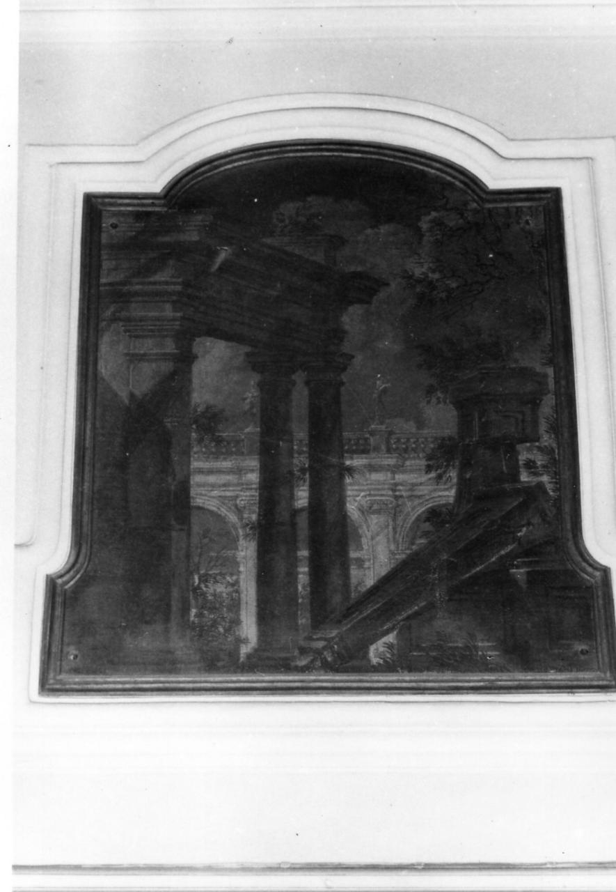architettura illusionistica (dipinto) di Solieri Giuseppe detto Fra' Stefano da Carpi (sec. XVIII)