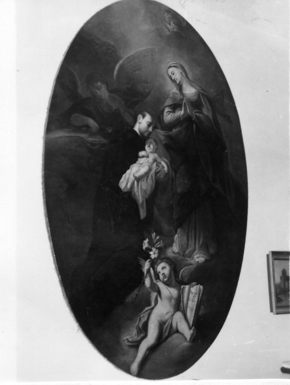 miracolo della Madonna per intercessione di San Gaetano da Thiene (dipinto) di Rizzi Carlo (sec. XVIII)