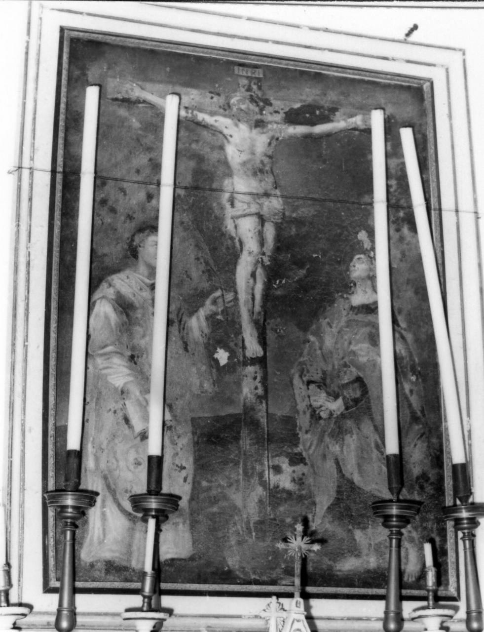 Cristo crocifisso (dipinto) - ambito emiliano (seconda metà sec. XVII)