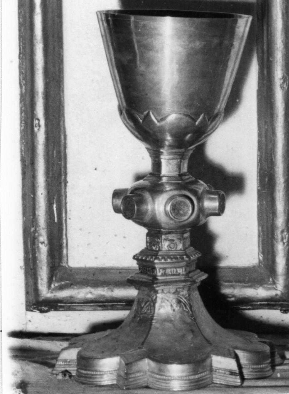 calice - bottega toscana (prima metà sec. XV)