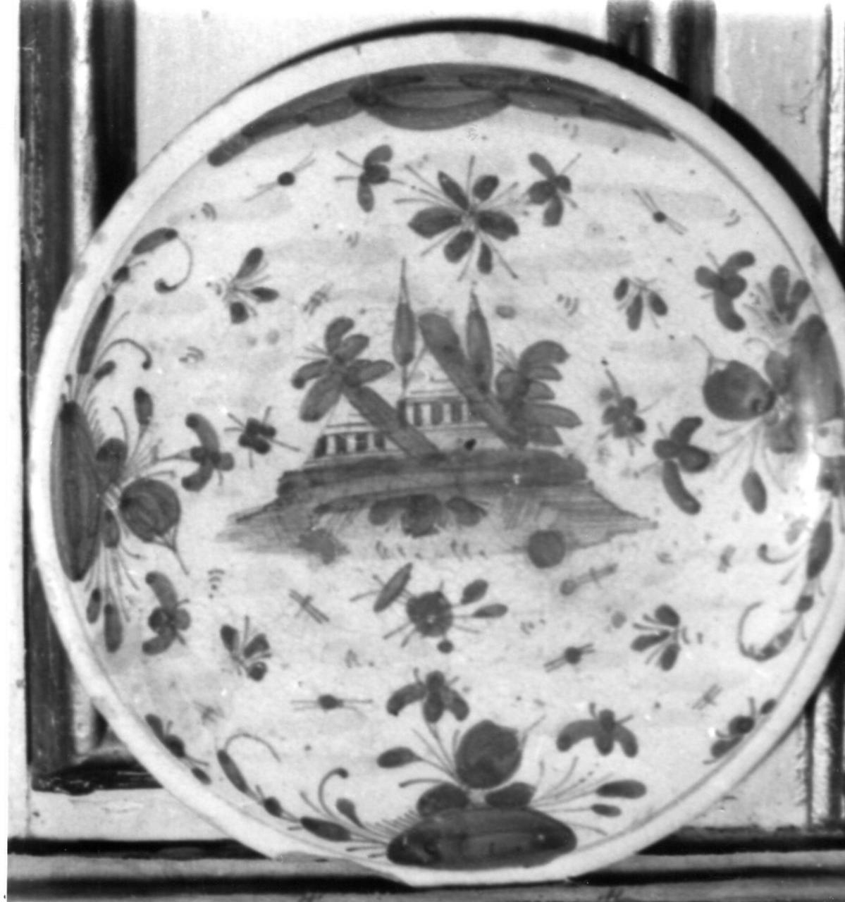 piatto - bottega veneta (fine/inizio secc. XVII/ XVIII)