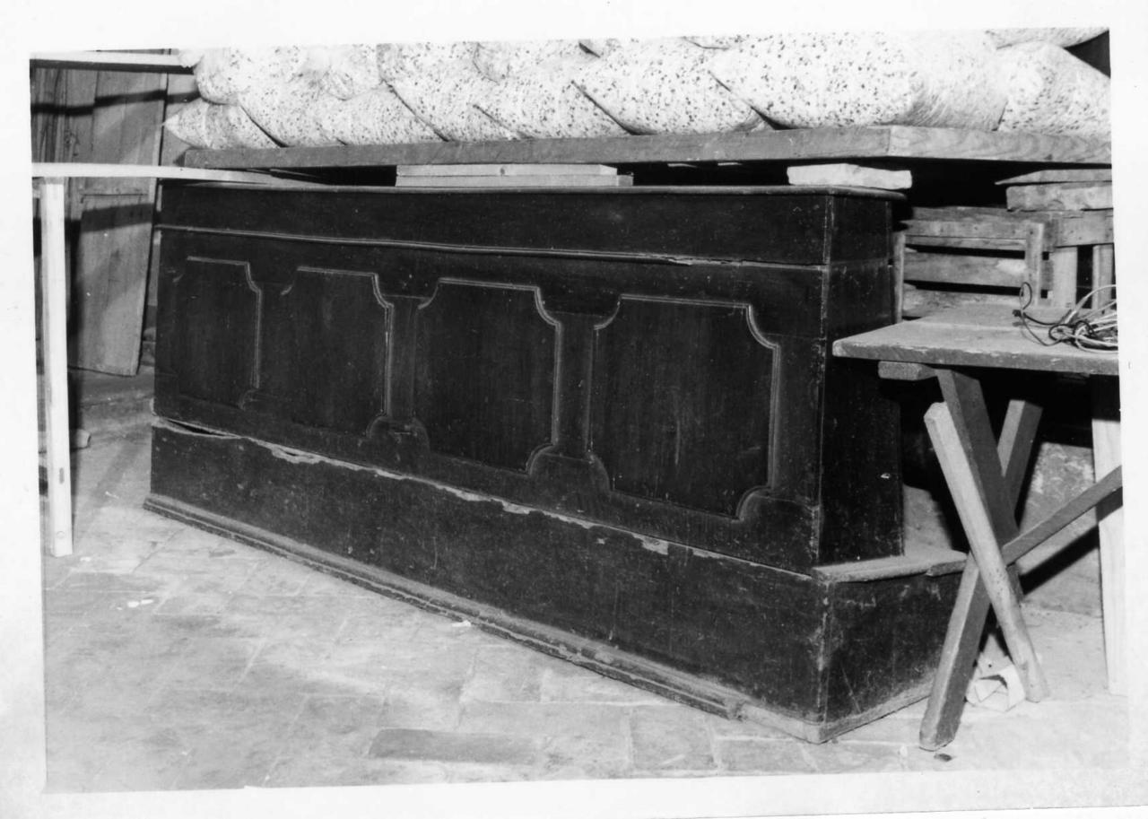 pancale da chiesa, serie - bottega modenese (prima metà sec. XVIII)