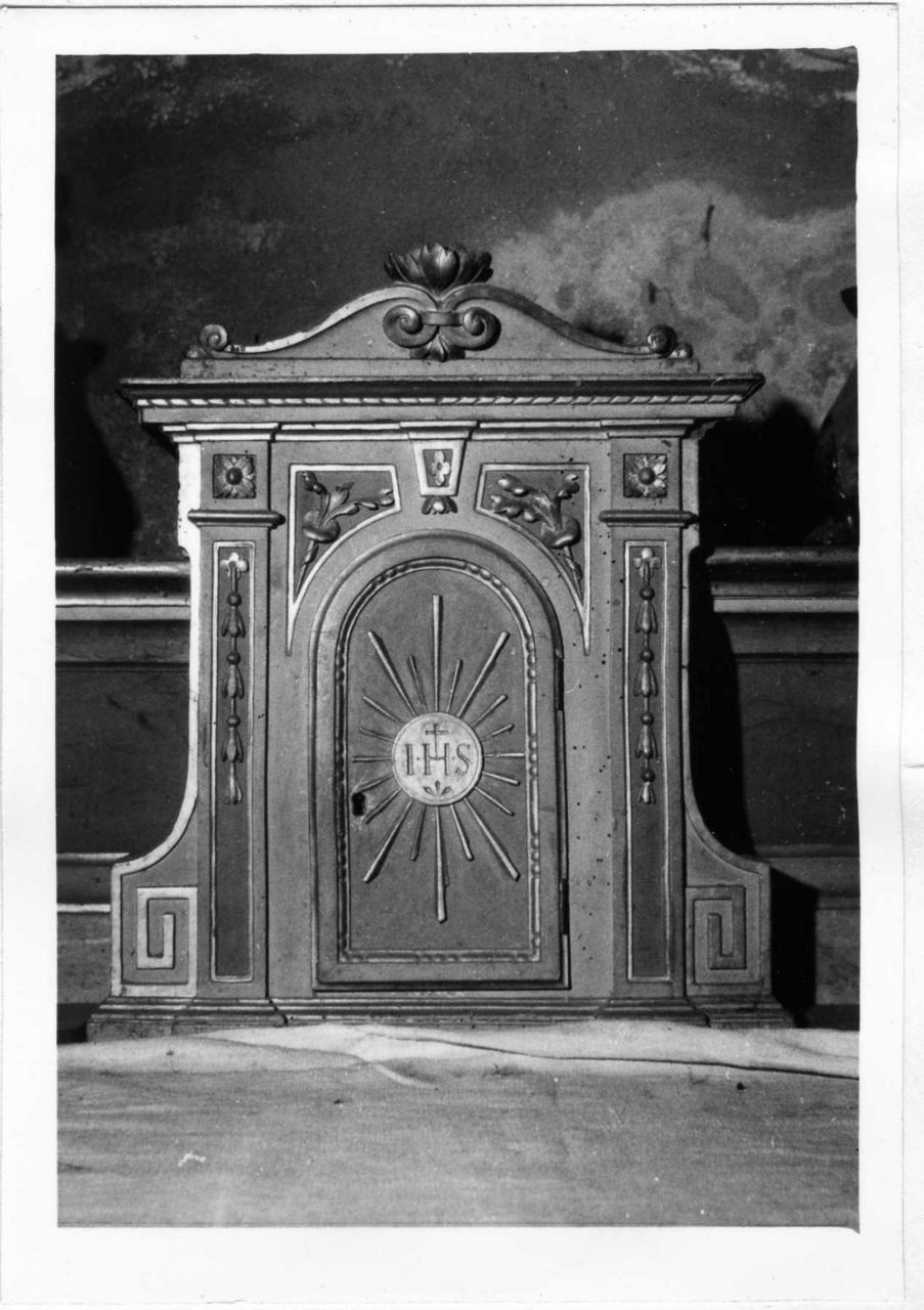 tabernacolo - bottega modenese (prima metà sec. XIX)