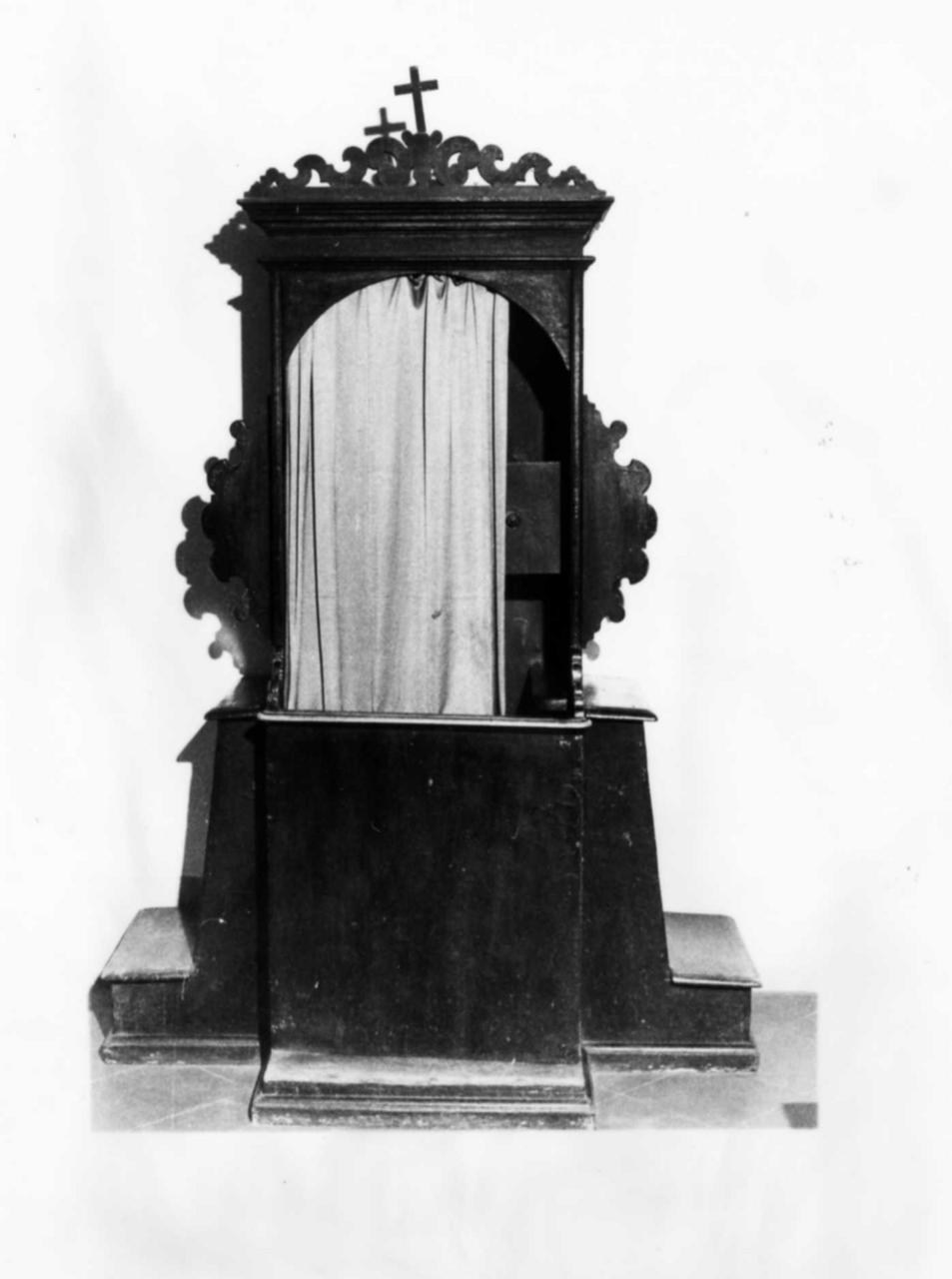 confessionale - bottega emiliana (fine sec. XVII)