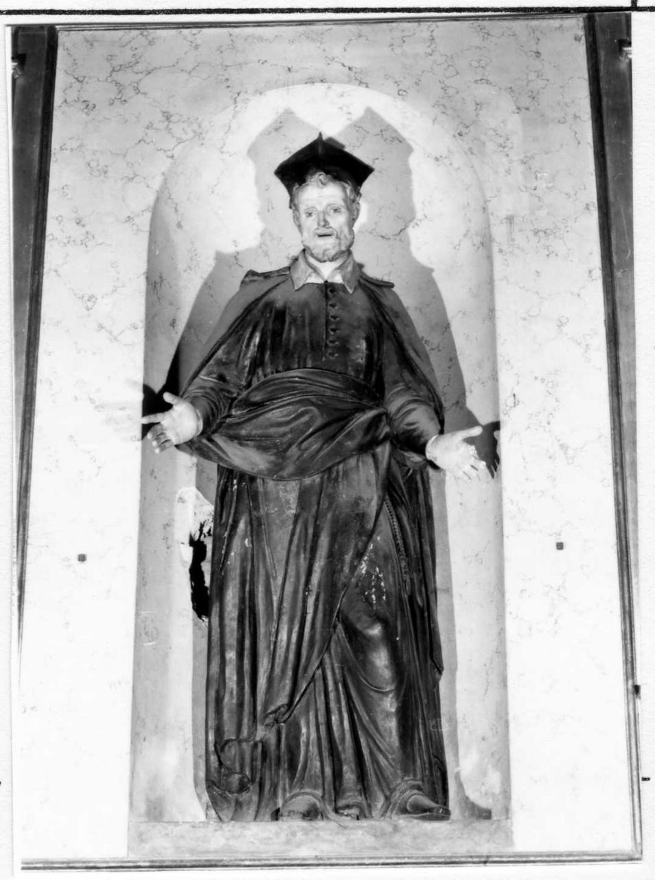 San Filippo Neri (statua) - bottega faentina (prima metà sec. XIX)