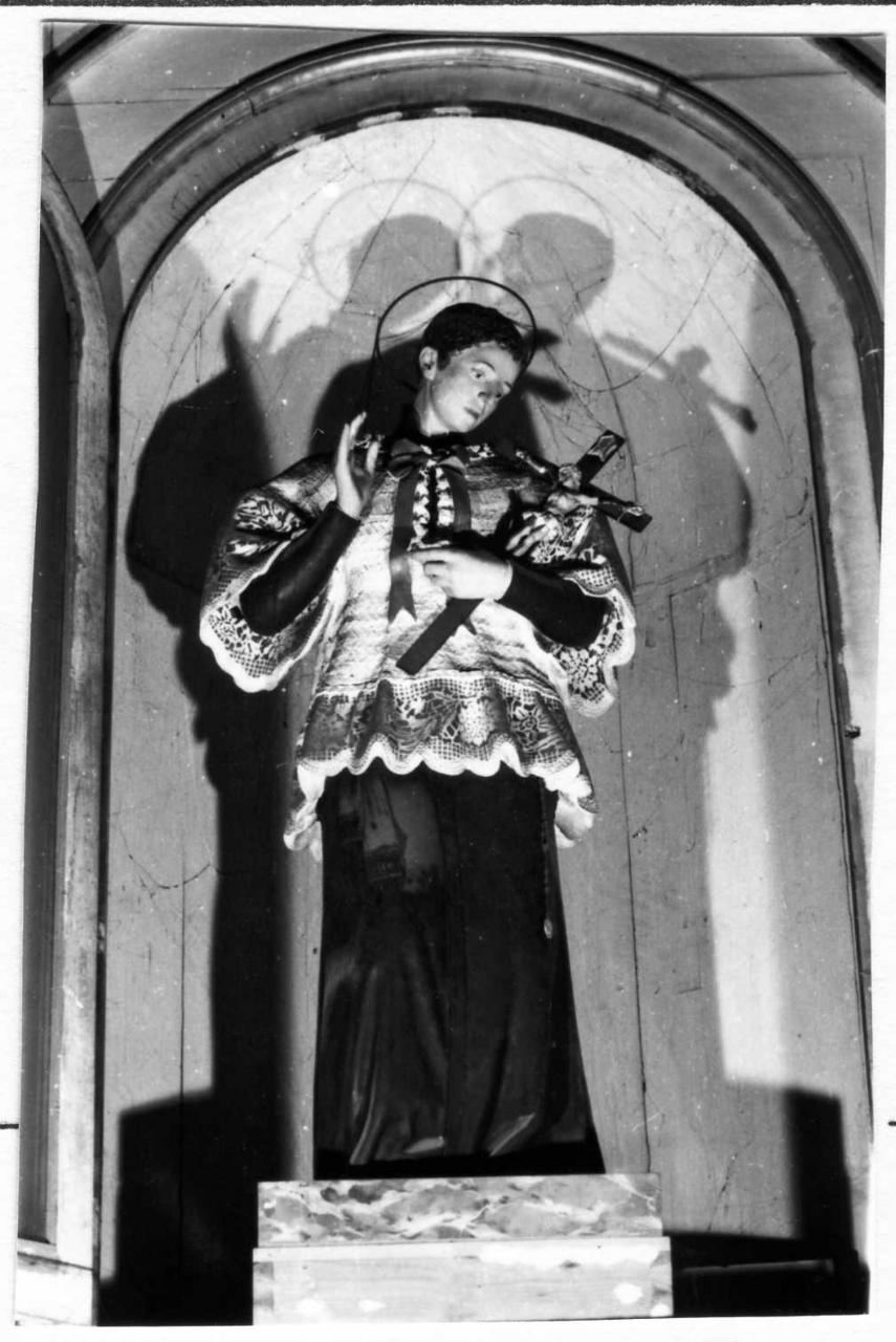 San Luigi Gonzaga (statua) - bottega faentina (prima metà sec. XIX)