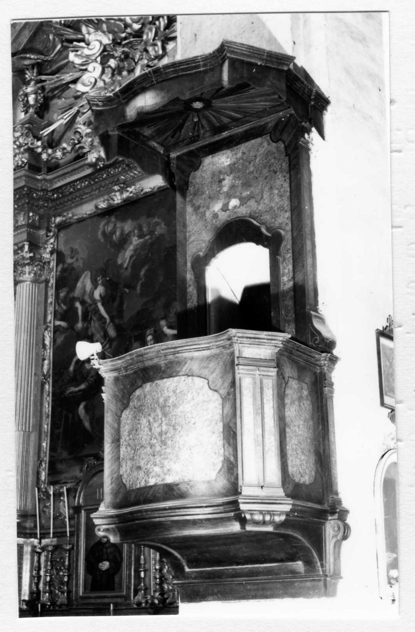 pulpito - bottega modenese (sec. XVIII)
