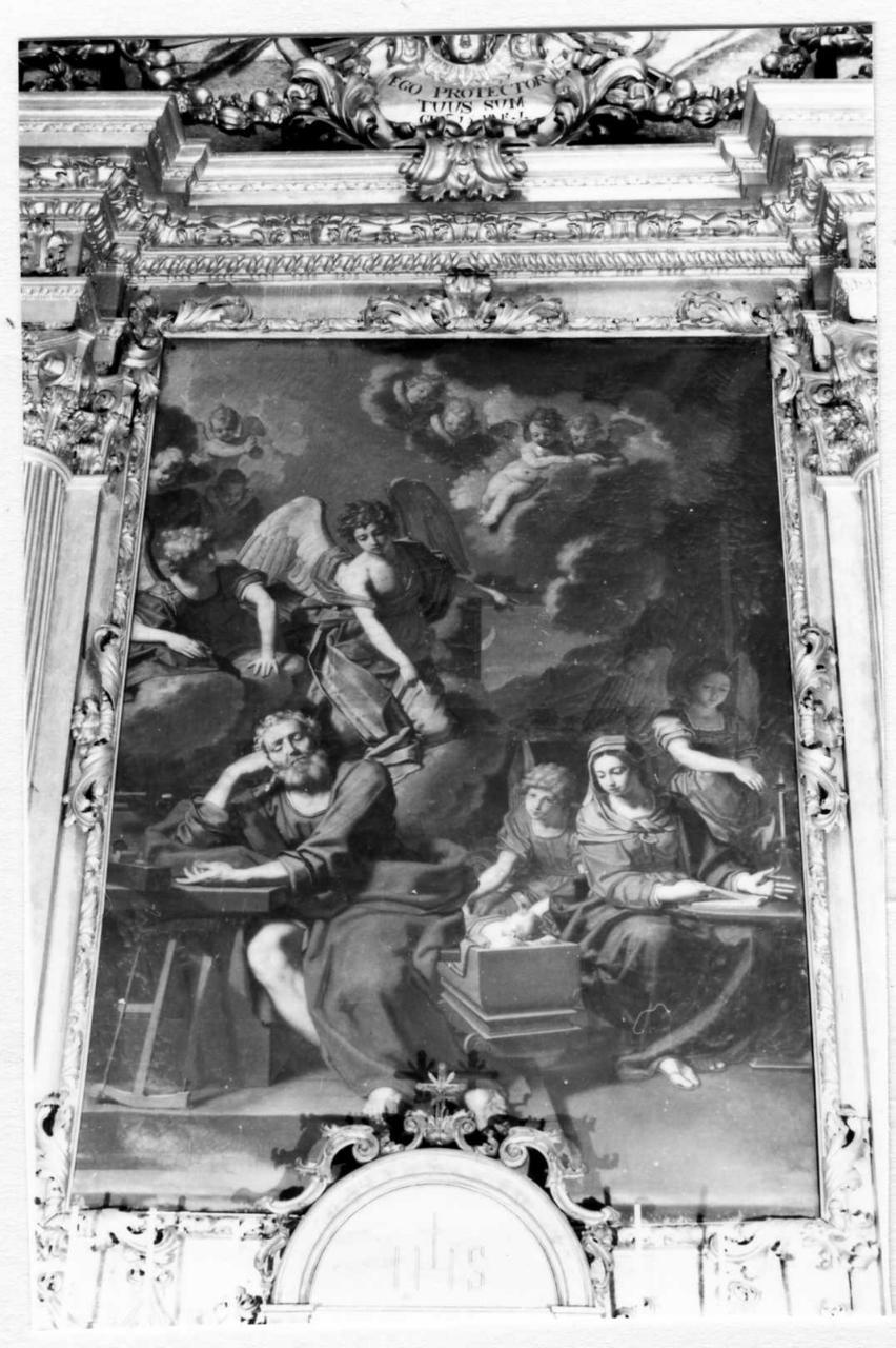 Sacra Famiglia (dipinto) di Boulanger Jean (attribuito) (metà sec. XVII)