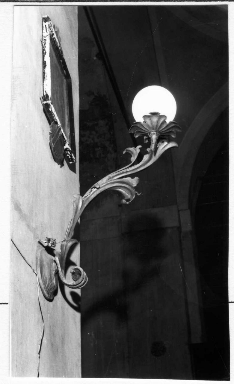 candeliere da parete, serie - bottega modenese (metà sec. XIX)