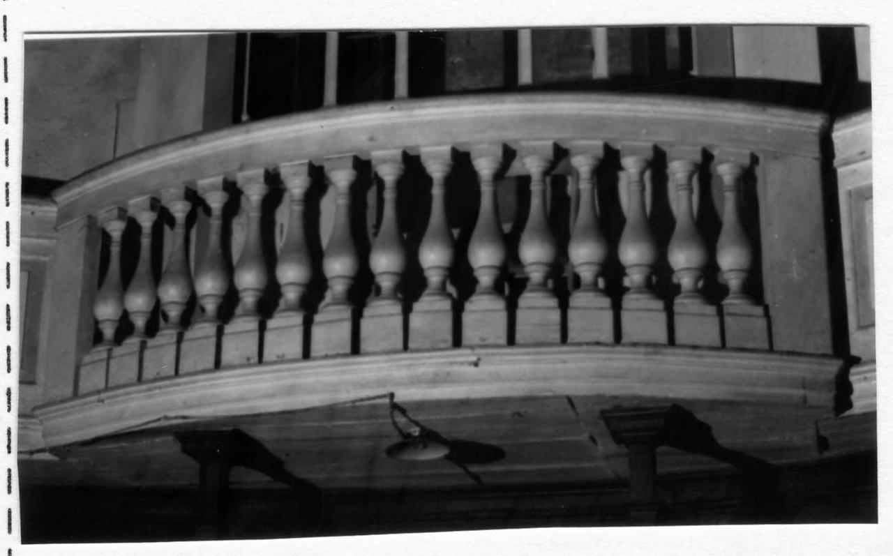 balaustrata - bottega modenese (prima metà sec. XIX)