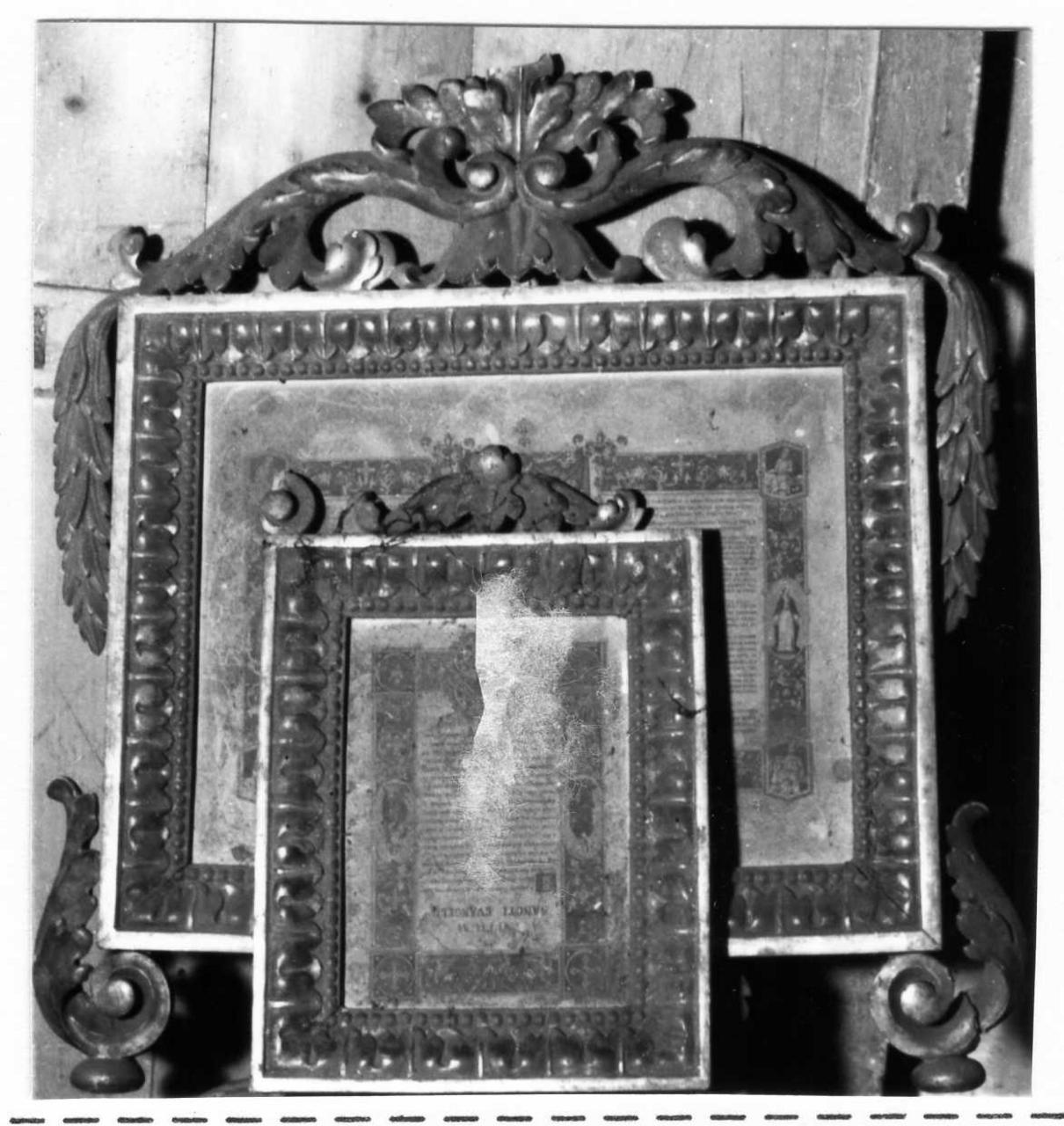 cartagloria, serie - bottega modenese (prima metà sec. XIX)