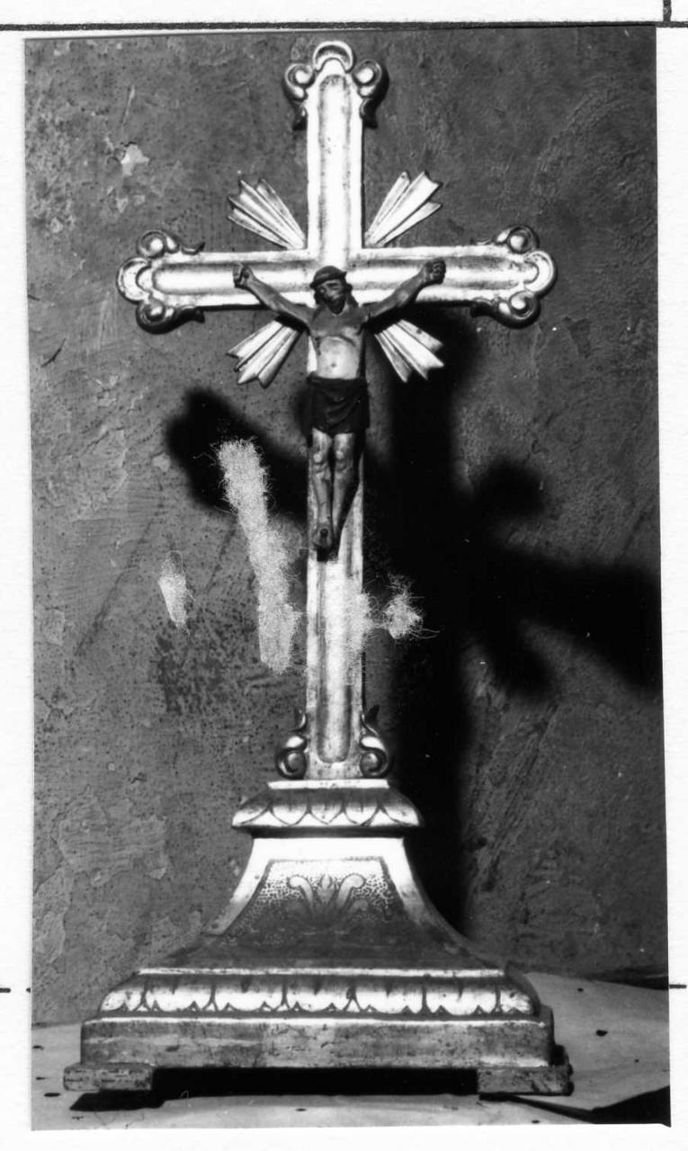 croce stazionale - bottega modenese (prima metà sec. XIX)