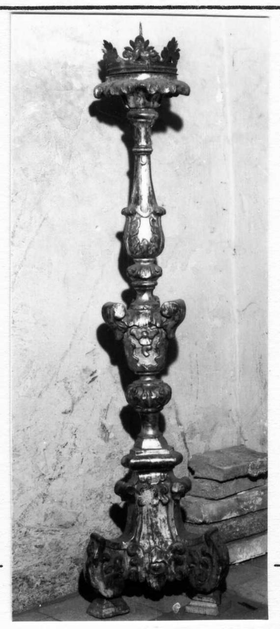 candeliere, serie - bottega modenese (seconda metà sec. XVIII)