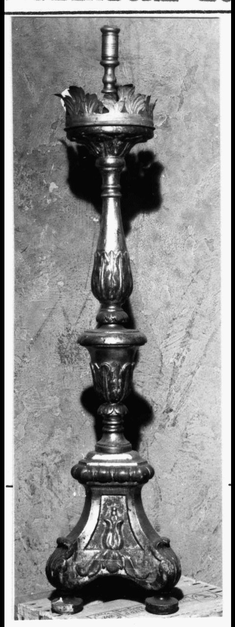 candeliere, serie - bottega modenese (prima metà sec. XIX)