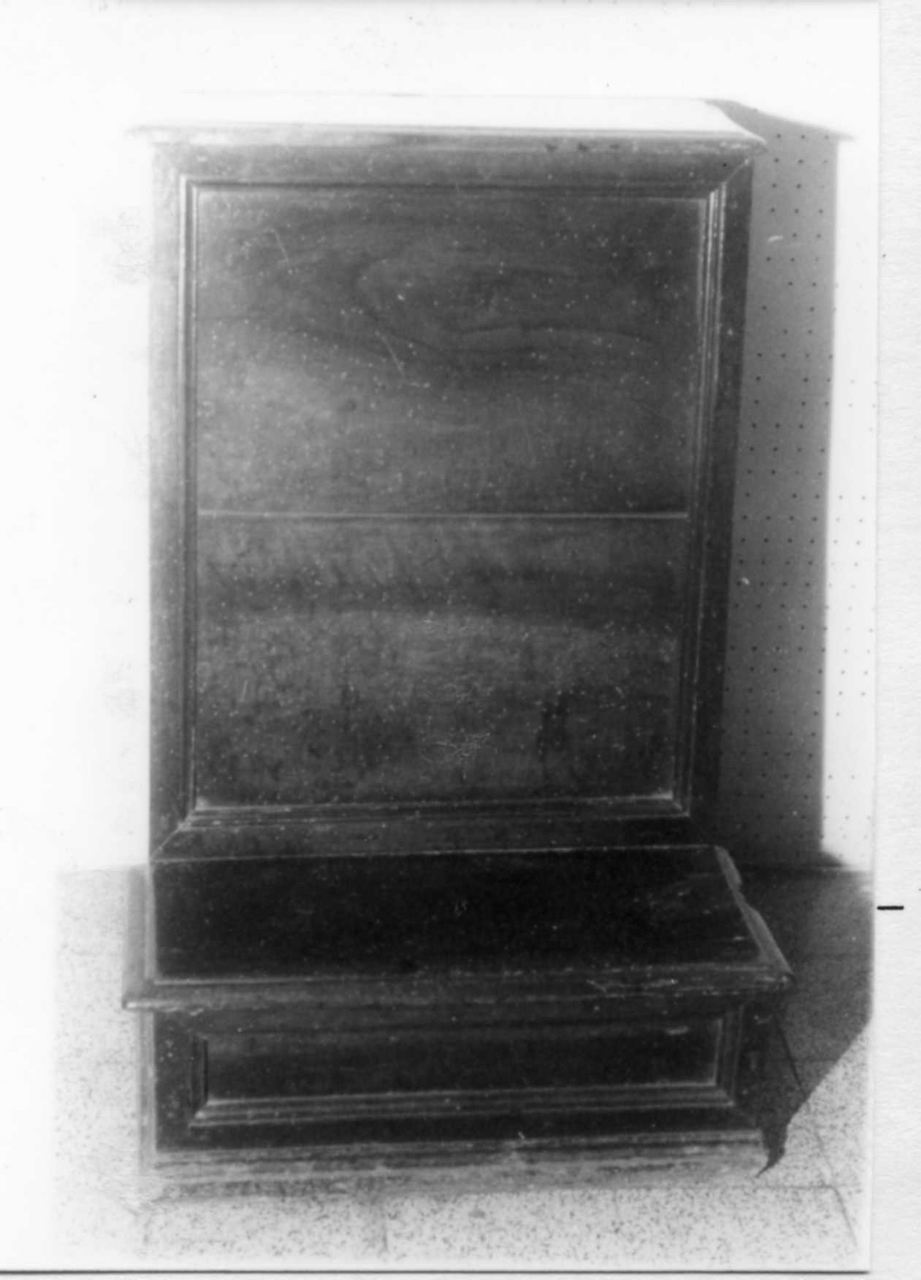 inginocchiatoio - bottega italiana (sec. XVII)