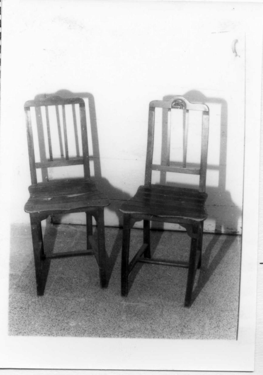 sedia, serie - bottega emiliana (inizio sec. XX)