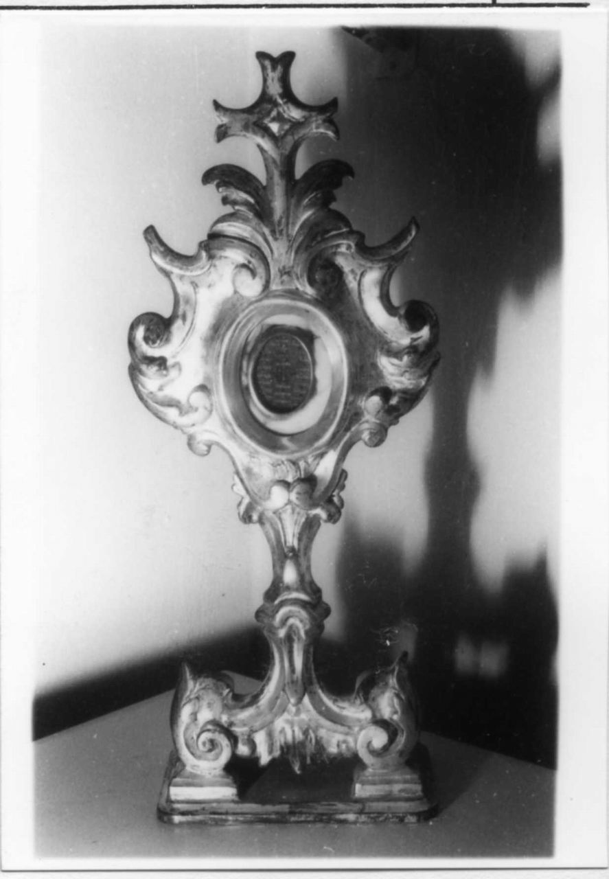 reliquiario, serie - bottega italiana (sec. XVIII)