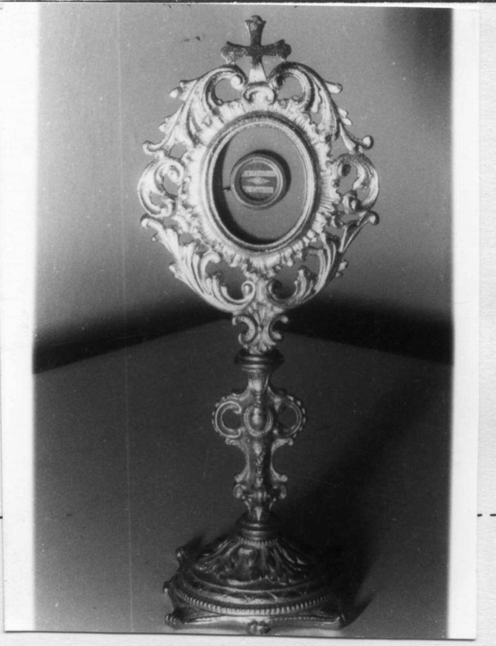 reliquiario - bottega italiana (metà sec. XX)