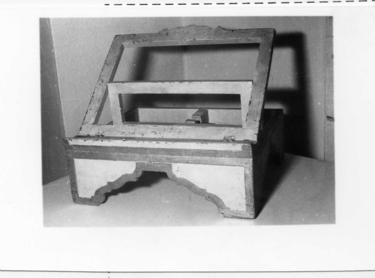 leggio - bottega italiana (sec. XIX)