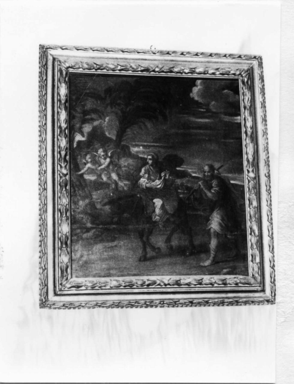 fuga in Egitto (dipinto) di Boulanger Jean (attribuito) (metà sec. XVII)