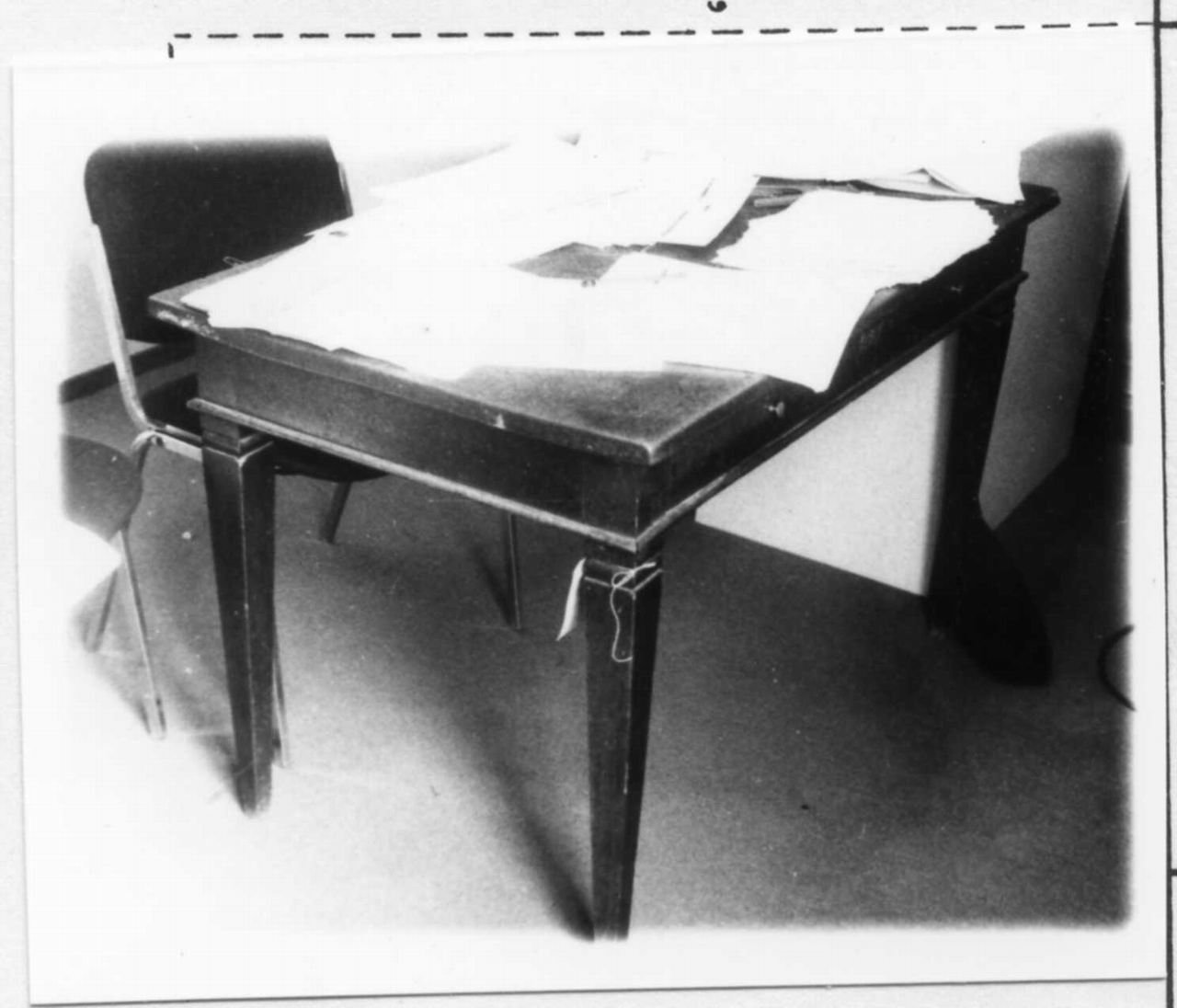 tavolo - bottega italiana (inizio sec. XIX)