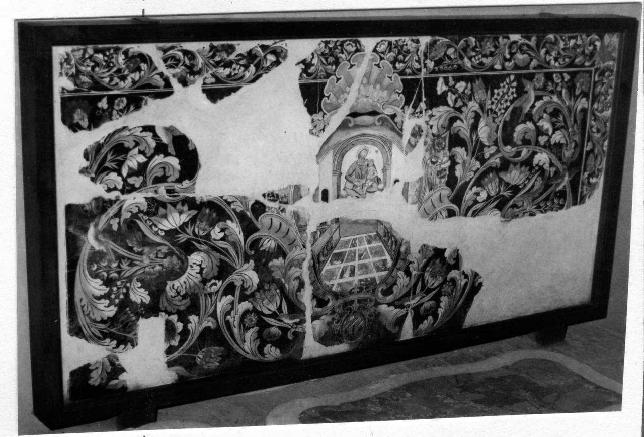 Madonna con Bambino (paliotto) - bottega emiliana (prima metà sec. XVIII)