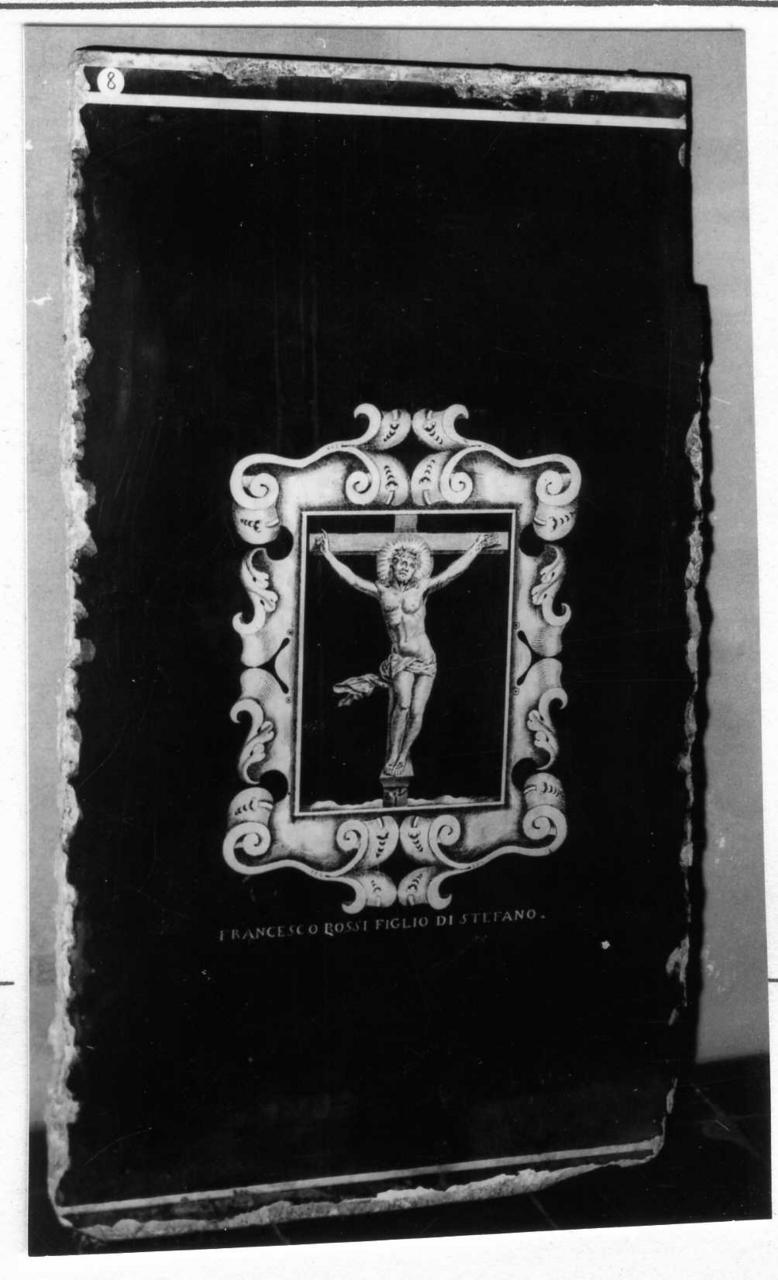 Cristo crocifisso (paliotto) - bottega carpigiana (seconda metà sec. XVII)