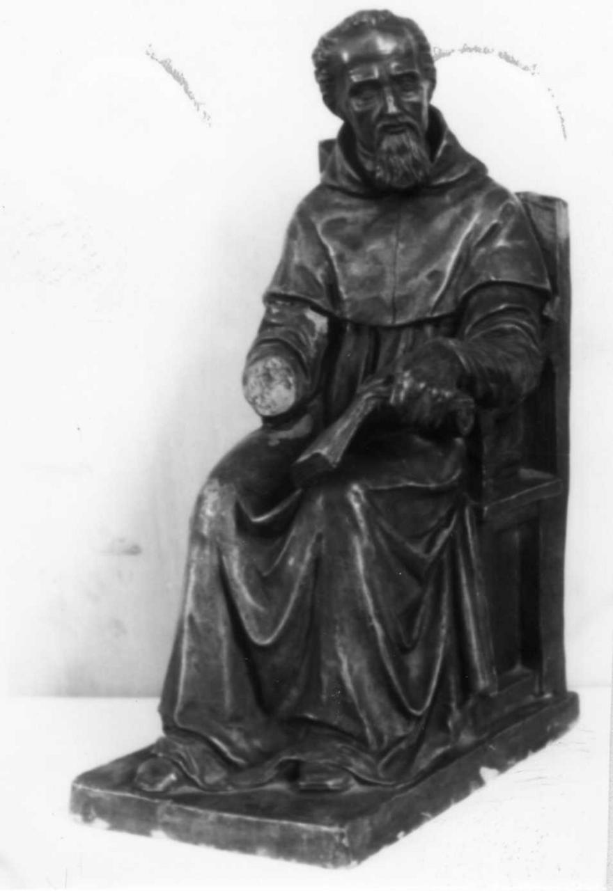 san Francesco di Sales (scultura) - bottega emiliana (prima metà sec. XIX)