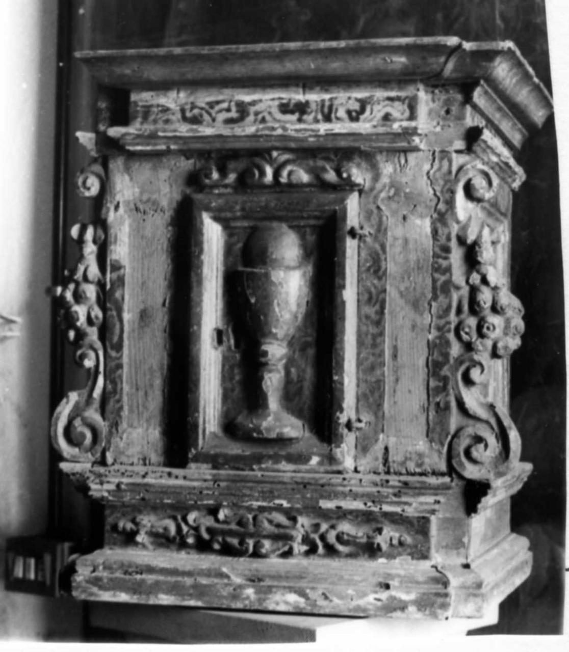 tabernacolo - bottega emiliana (prima metà sec. XVII)