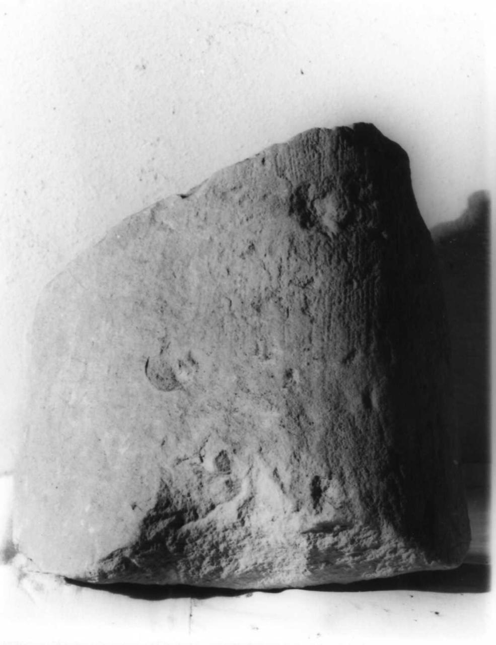 colonna, frammento - bottega emiliana (fine/inizio secc. XI/ XII)