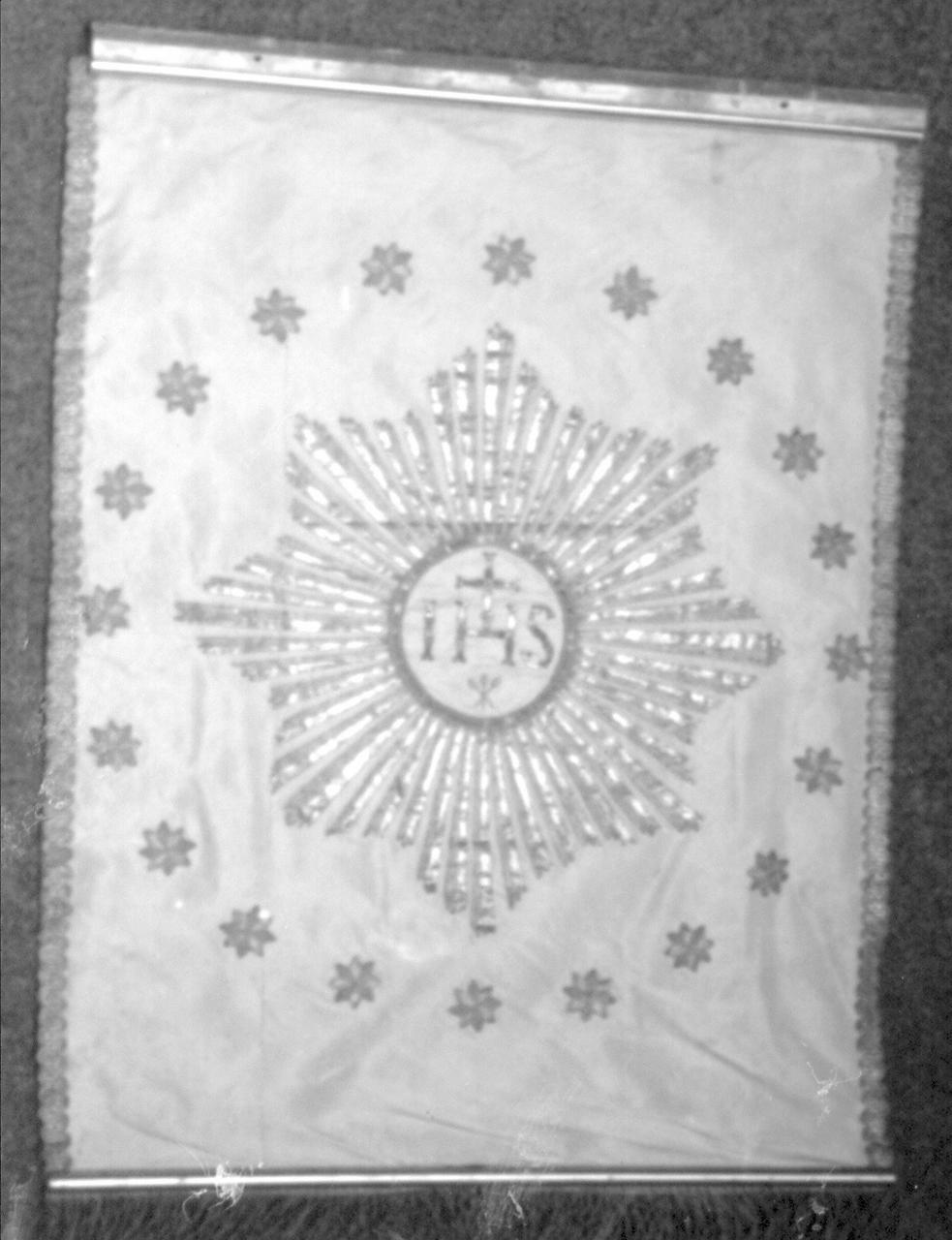 stendardo processionale - manifattura emiliana (inizio sec. XX)