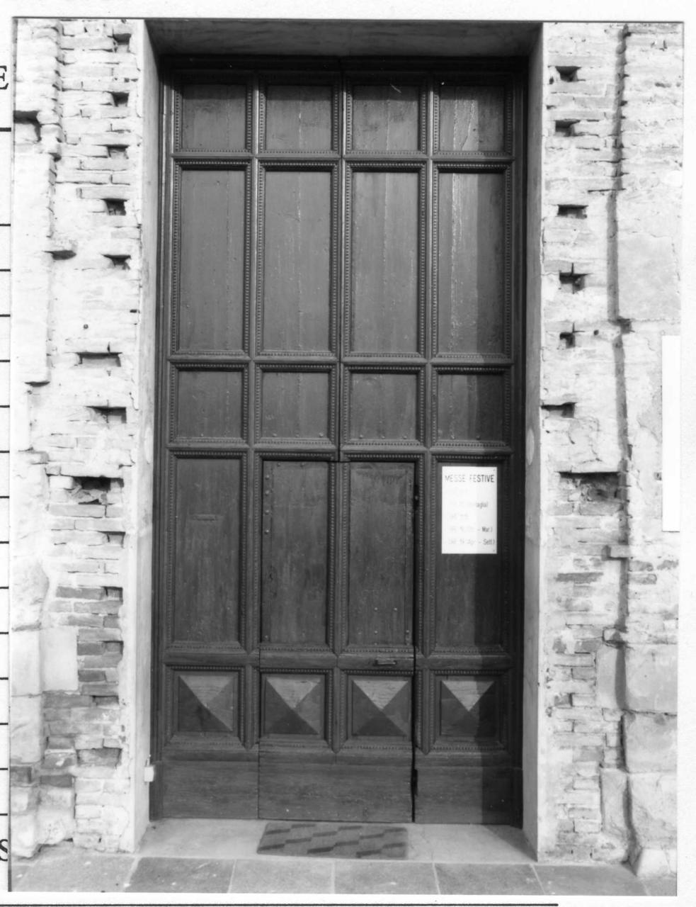 portale maggiore - bottega reggiana (primo quarto sec. XVIII)